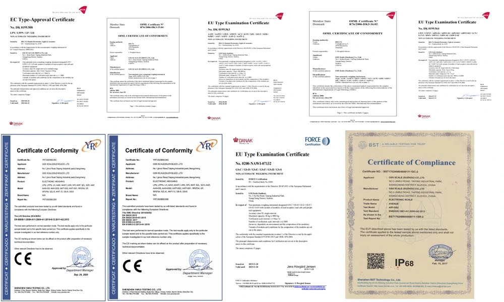 OIML CE Trade Approval Retail Electronic Scale